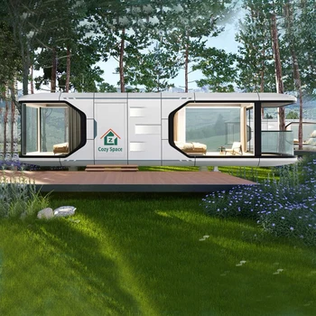 Mobile House Camping Tent Outdoor Hotel Prefab Office Pod Capsule House Moving Space Capsule House