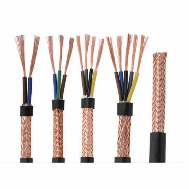 Automation Control Signal Transmission 70℃ High Temp Resistant RVVSP Shielded Twisted Power Cable