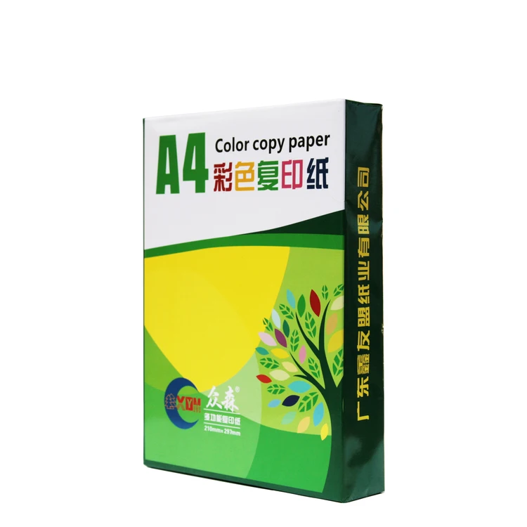 Премиум розовая цветная печатная бумага A4 размер копировальная для образовательного использования