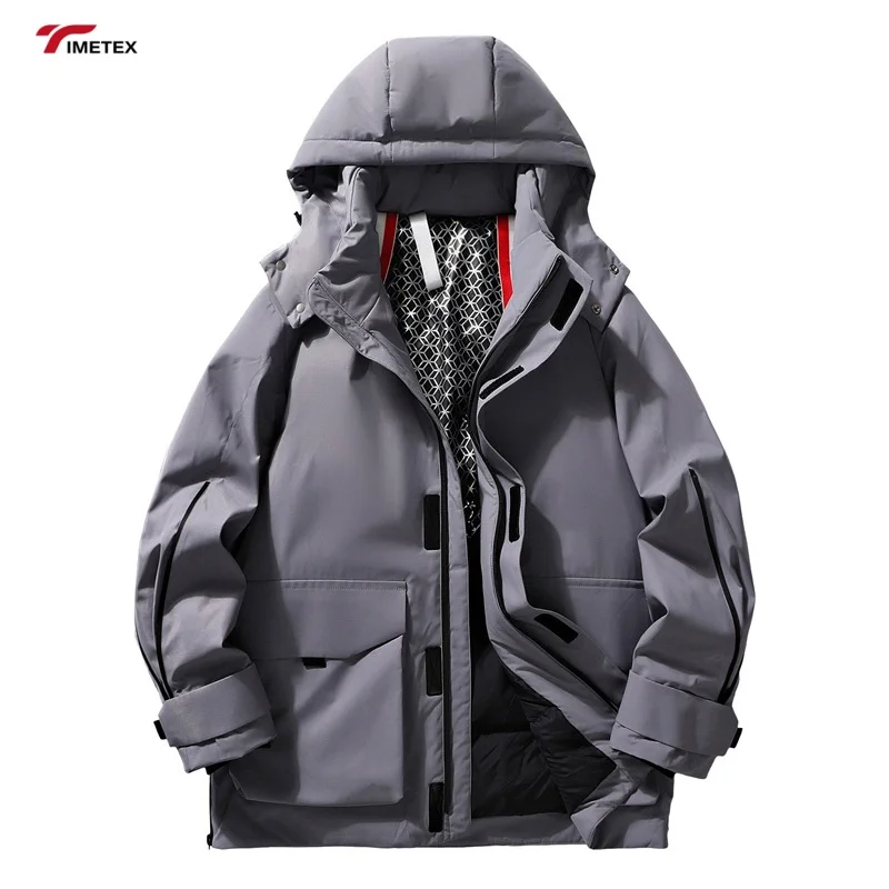 Timetex Unisex Water-Resistant Sweatshirt Couple-Style Outdoor Sports and Climbing WindbreakerJacket
