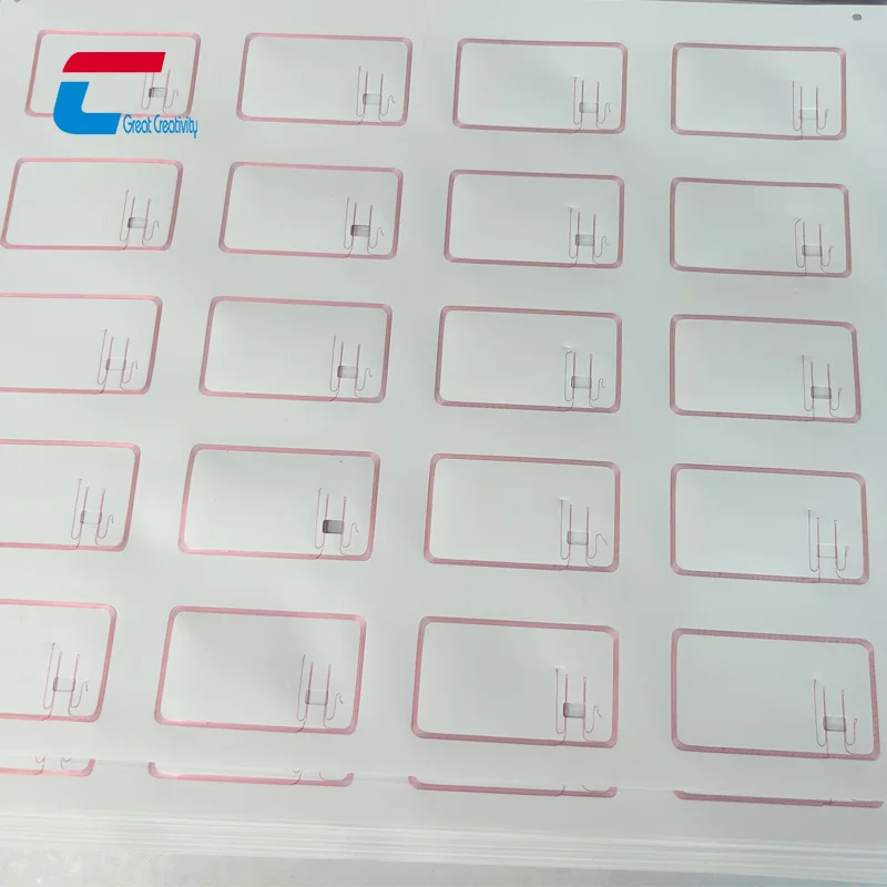 Complete In Specifications Rfid Pvc Rfid Card Inlay Sheet With Hf Chip ...