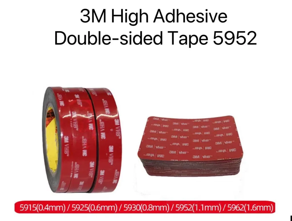 3m Double Sided Mounting Tape For Indoor Outdoor Buy 3m5952 Heavy
