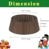 Square Dark Brown