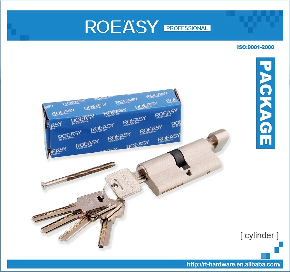 Roeasy 80mm Door Lock Cylinder With Emergency Bottom High Quality Safe