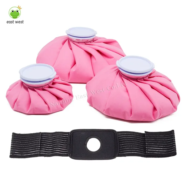 Custom Printed Reusable Neck Shoulder ice Pack Cold bag Home Care ice Cooler bags 6 Inch 9 Inch 11 Inch For Injuries