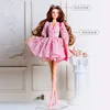 Afternoon tea-pink short skirt dress set-30cm size doll wearable