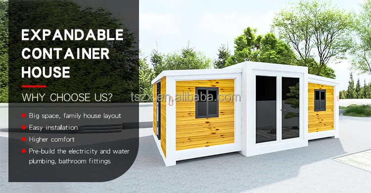 Mobile Living Container House - 20ft to 40ft Modular Homes