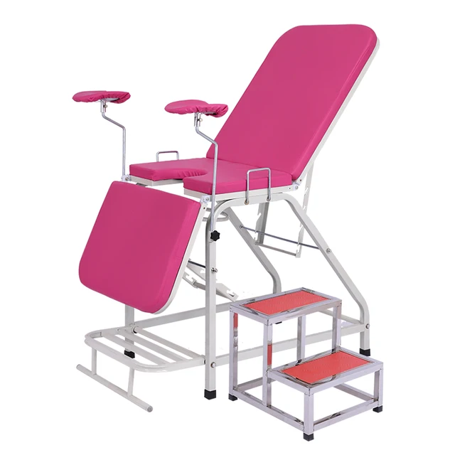 2024 Metal Steel Style New Hospital Medical Bed Obstetric and Gynecologic Examination Delivery Bed