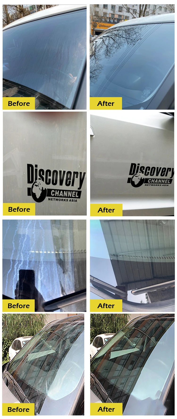 Auto Detailing Water Spot Remover Hard Water Stain Remover Car Windows