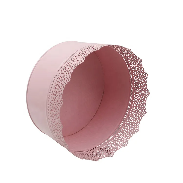 Декоративный полый кружевной держатель для хранения карандашей Металлический горшок для растений Железный цветочный плантатор оцинкованное ведро для цветов