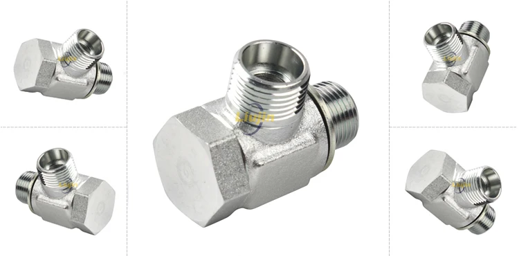 Hose pipe fitting factory supply wholesales customized hydraulic adapter fittings