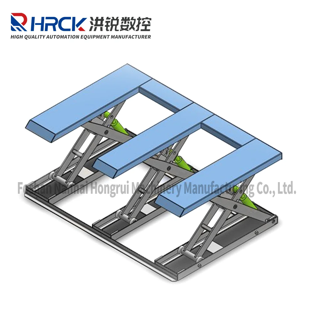 Hongrui-Stable Lifting With 3 Tons E Type Hydraulic Scissor Lift Table