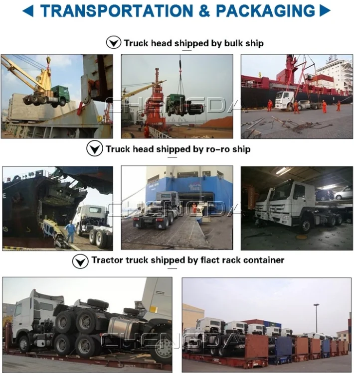  Подержанный грузовик трактора HOWO A7 Китай трактор Sinotruck