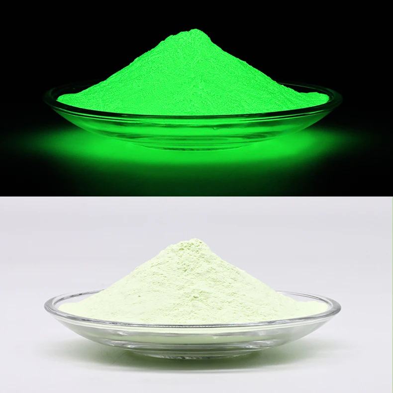 Glow In The Dark Pigment Powder Strontium Aluminate Powder Luminous