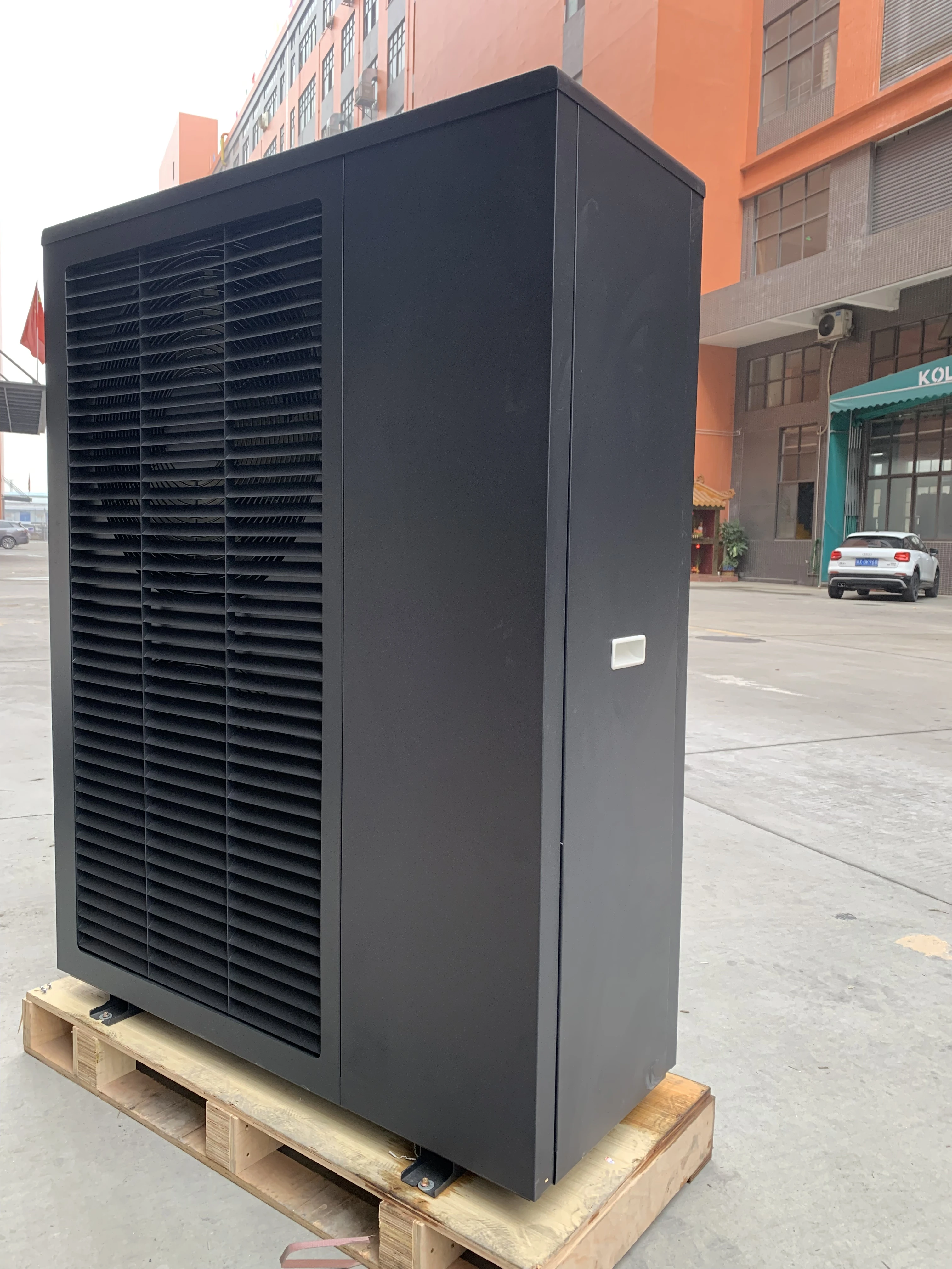 Central Heating Hot Water LCD Display EVI Heat Pump Monoblok R290 18kw Air- Water Heat Pump Water Heaters R290 12kw