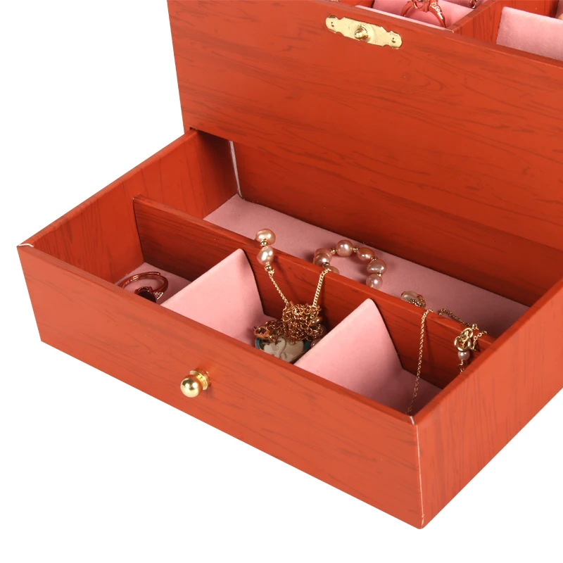 2022 Christmas music box style wooden music box arts and crafts creative Christmas gift desk place children's toys