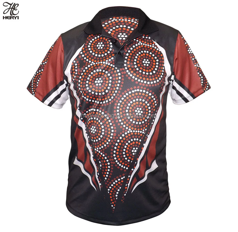 The Best Quality Aboriginal Polo Shirt Designs Men's Custom Aboriginal ...