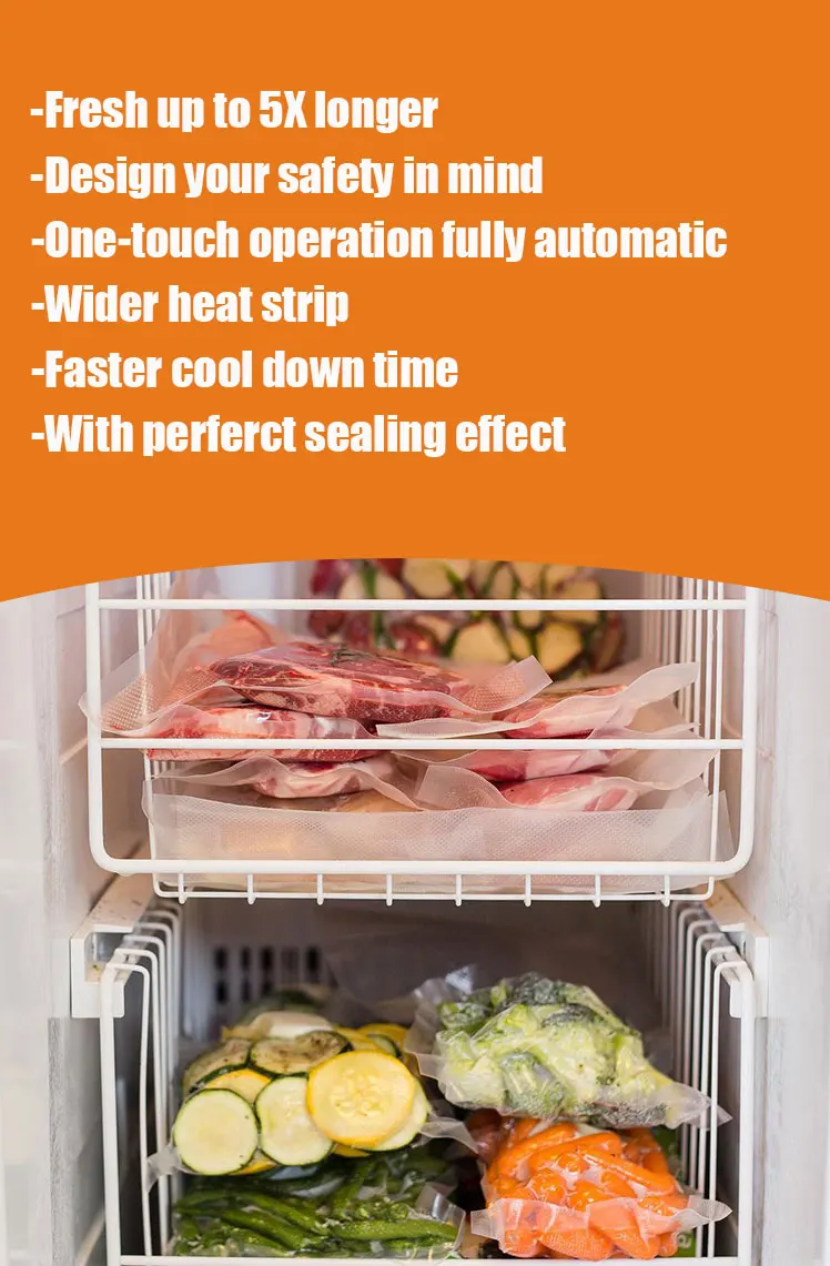 Ootd Commercial Use Portable Vacuum Packing Machine Food Vaccum Sealer