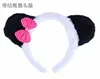Panda blanco con pajarita