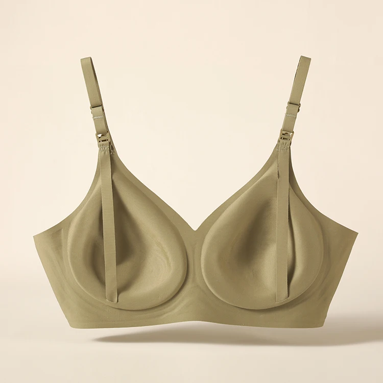 Лидер продаж 2021, новый дизайн, жидкий бесшовный бюстгальтер без бретелек для кормления грудью