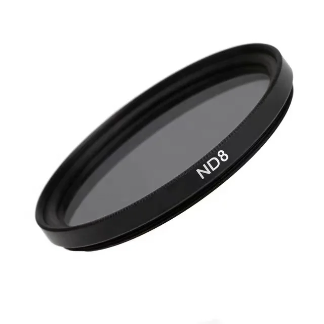 High Quality Neutral Density Attenuation ND2 ND4 ND8 ND16 ND32 ND64 ND Glass Filter for Camera Lens
