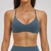 Grey Blue-Bra
