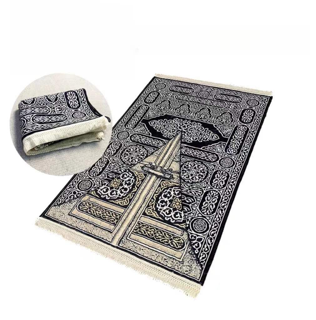 Irini Soft and Luxury Prayer Rug Muslim Mat Islamic Very Thick Padded