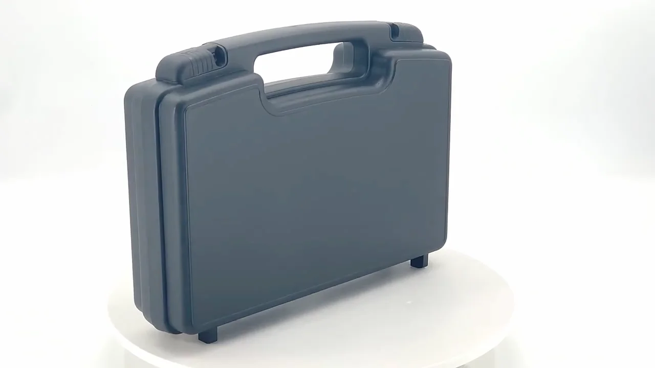 Lightweight Equipment Hand Tools Gun Protective Storage Case With Customized Pre Cut Sponge Foam