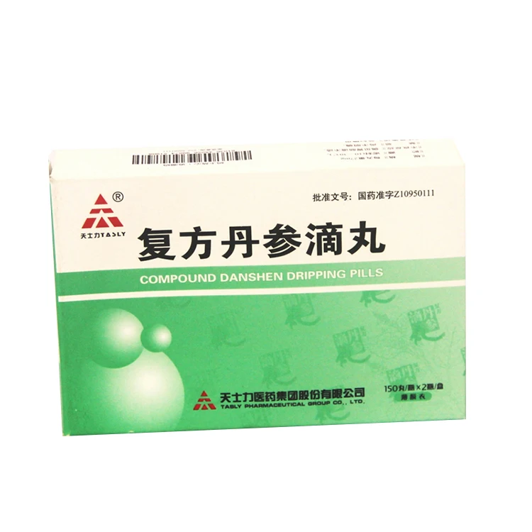 Compound Danshen Guttate pills for chest pain or chest distress