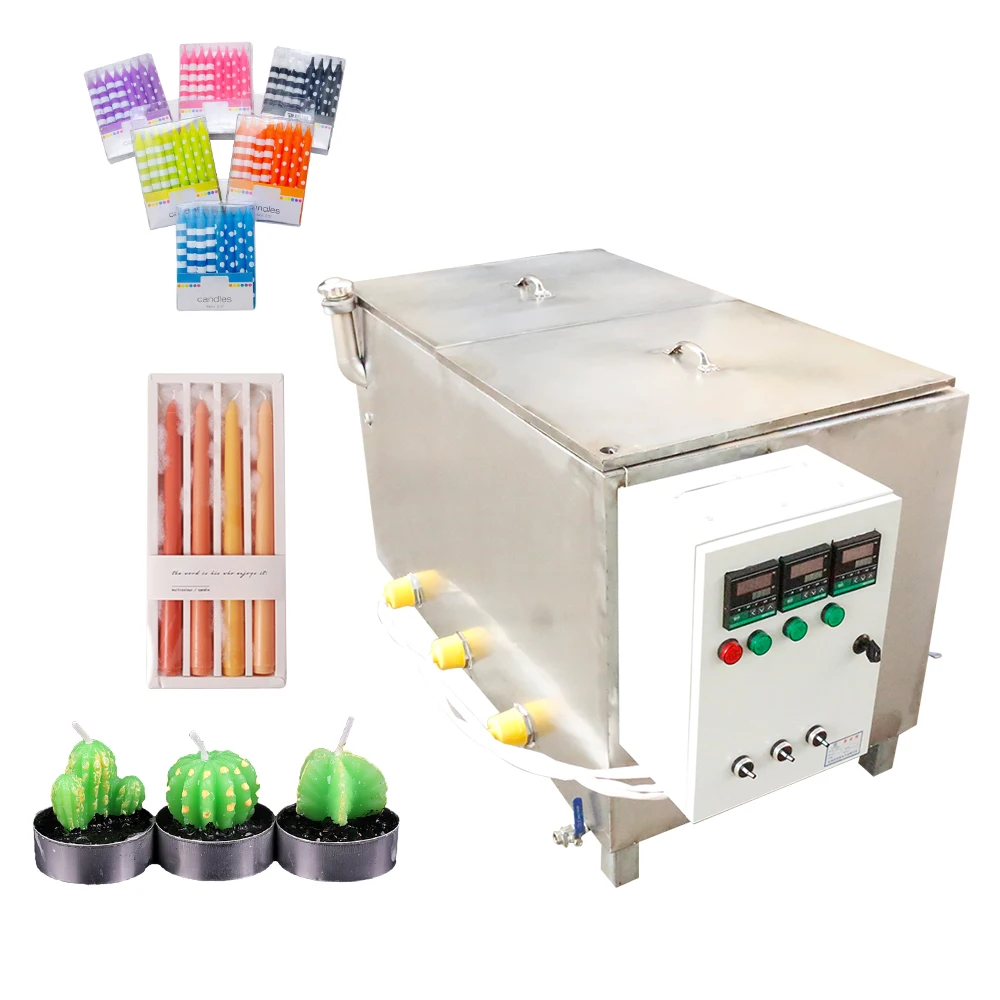 Yiwu Factory Price Electric Heating Stainless Steel 250KG Paraffin Wax Candle Making Machine/Wax Melting Tank Machine 336L