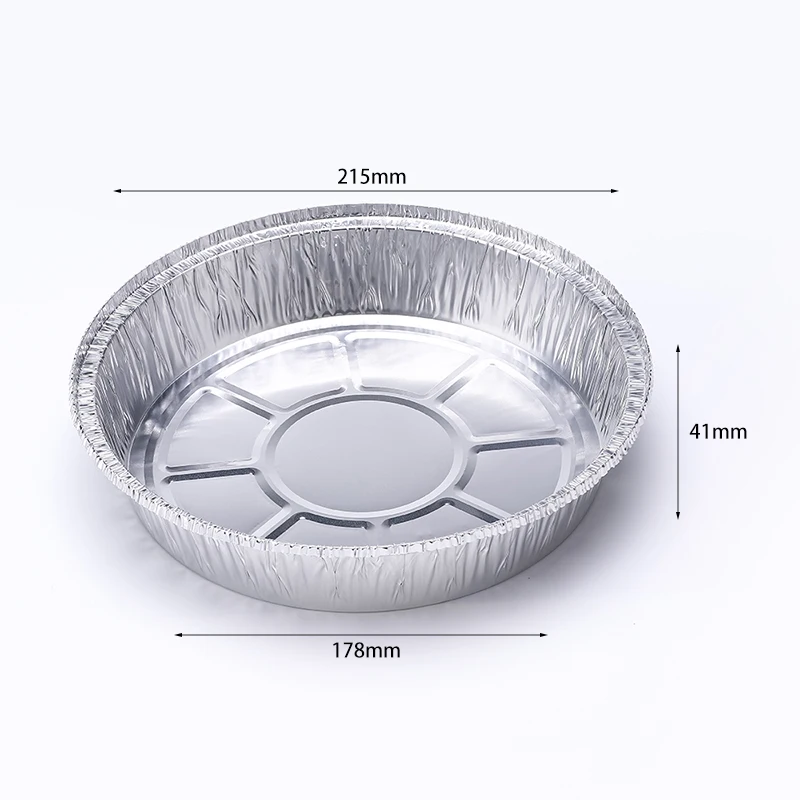 7 8 9 Inch Round Disposable Loaf Pan Round Aluminium Tray Buy