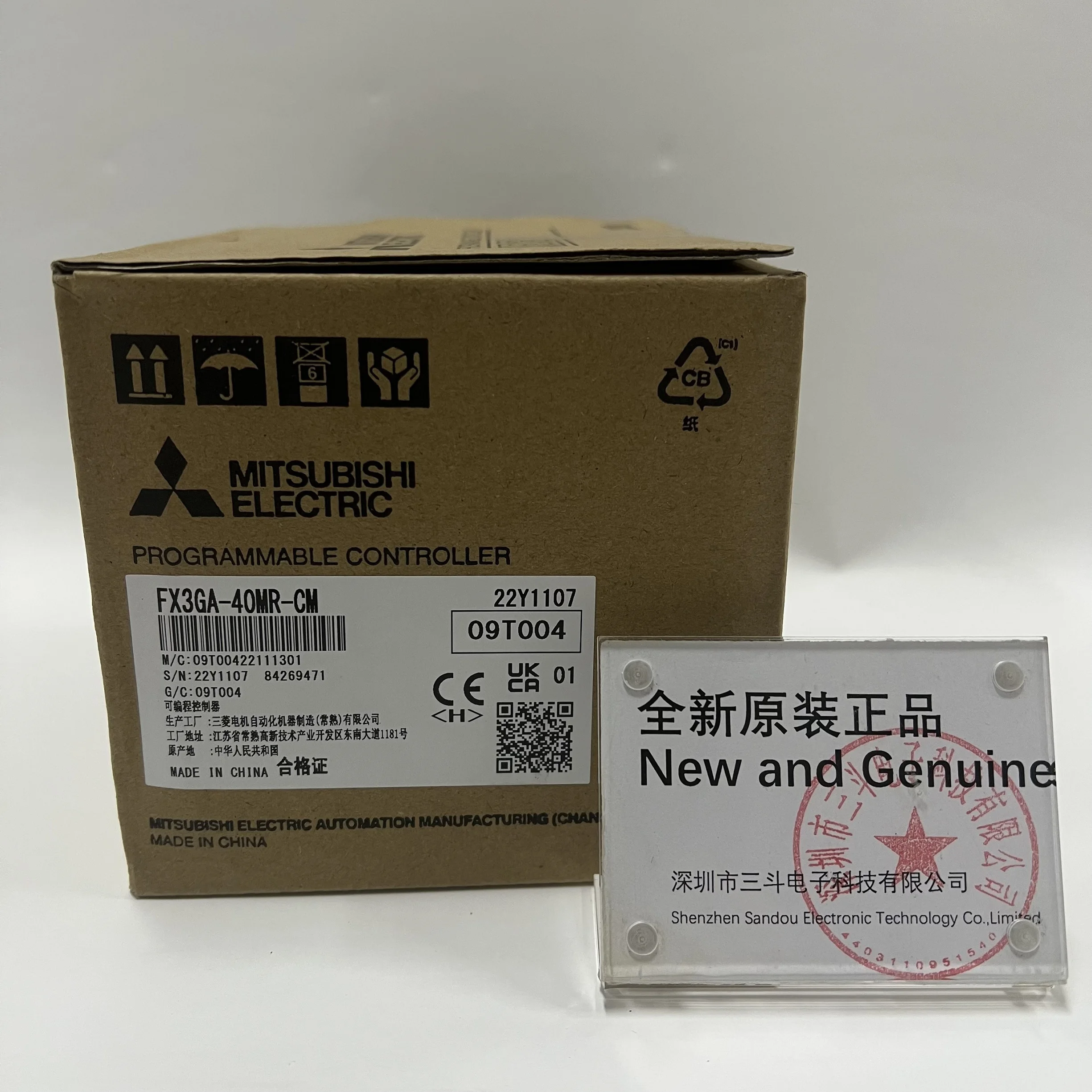 Mitsubishi Programmable Controller FX3GA-40MR-CM