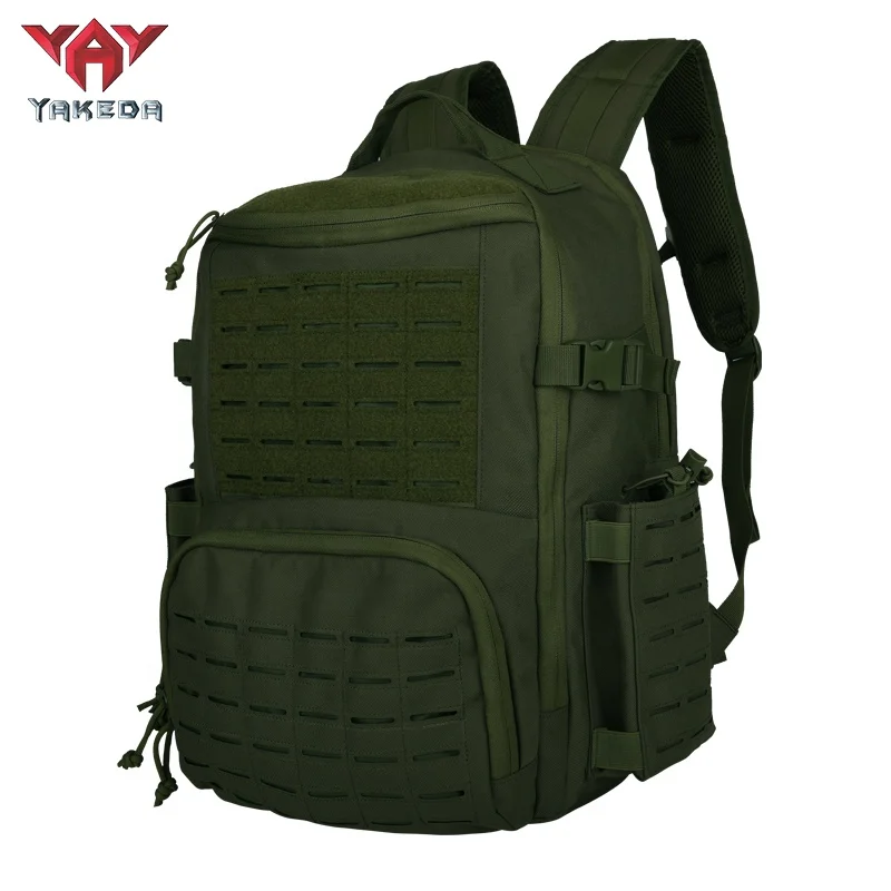 YAKEDA Laster Cut Molle Backpack Durable Waterproof