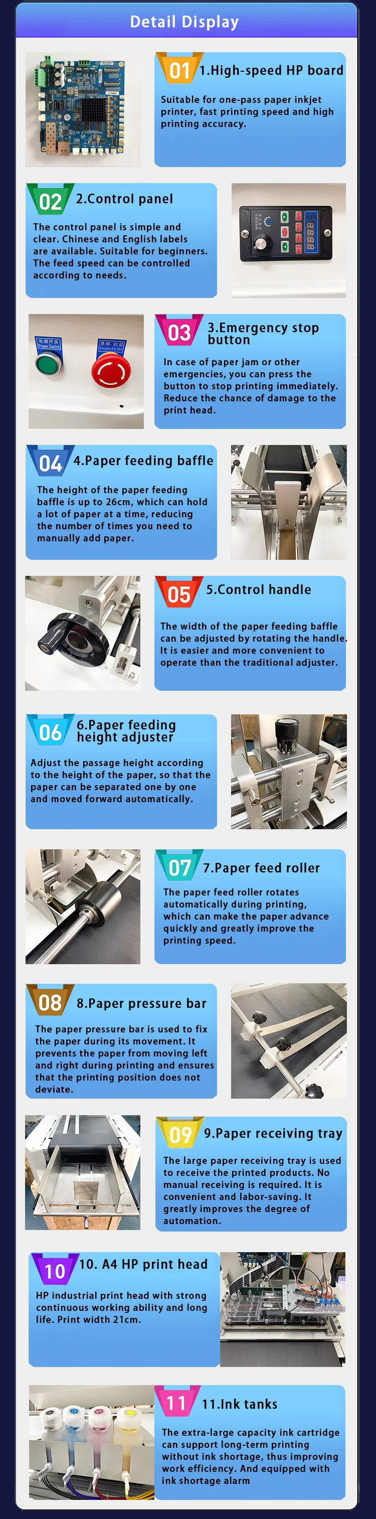 Small Size Desktop Mini Single Digital Pass Printer Cup Fan Printing Coffee Cup Paper Bag Printing for Paper Towels Kraft Paper details