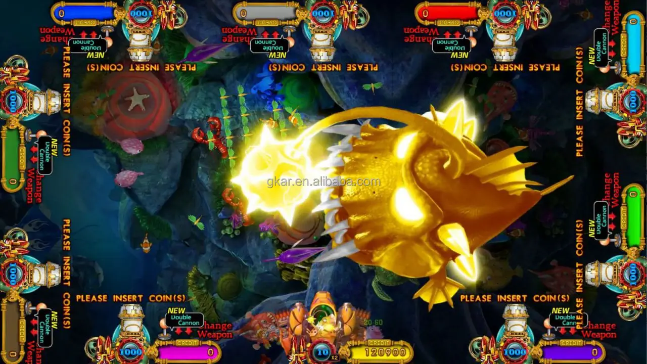 Newest Arrival US Popular 6 Player Foldable Fish Game Table Board Cabinet Ocean King 3 Plus Phoenix Awakens