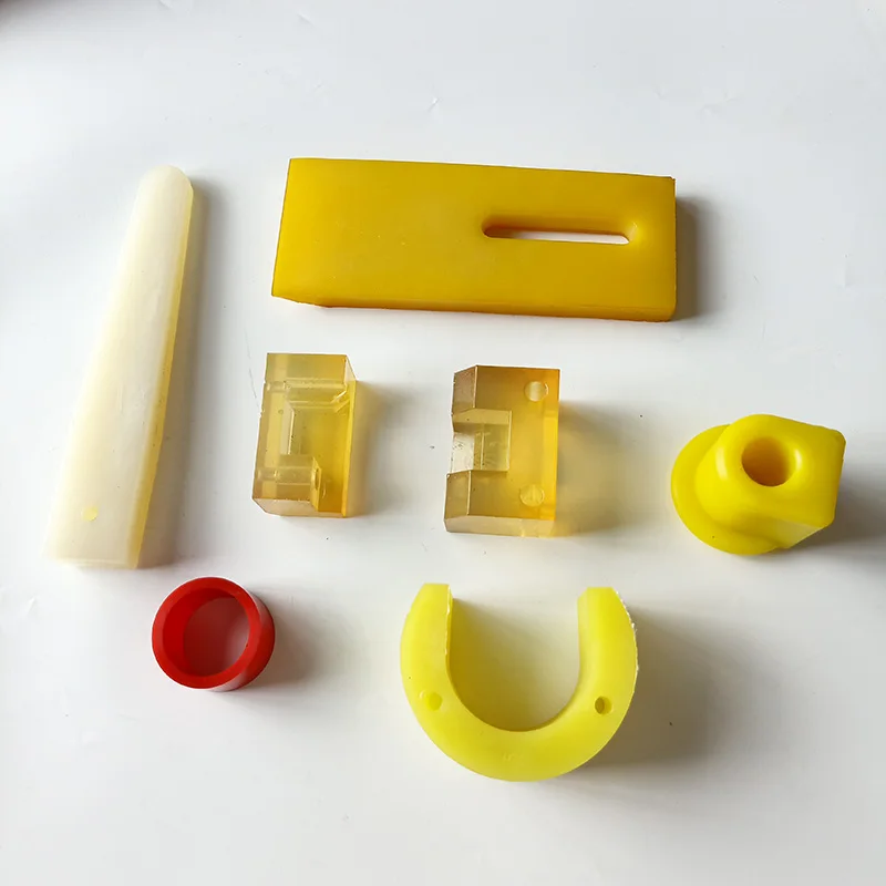 Custom Precision Polyurethane Shaped Parts PU Profiles for Industrial Applications with Cutting Processing Service