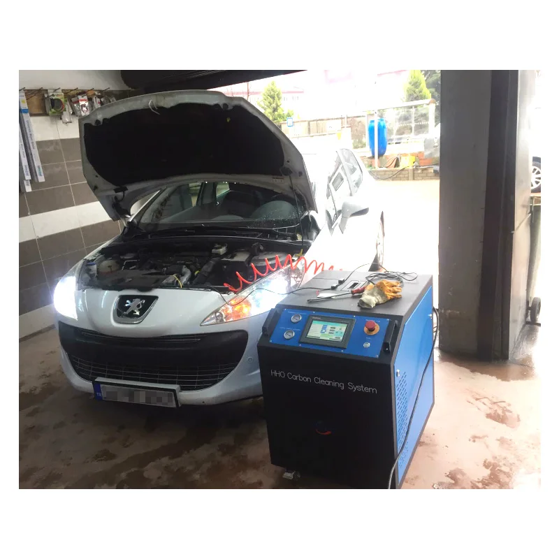 Engine Fuel Injector Cleaning Flush Machine Maquinas De Descarbonizacion Vehculos Decalaminage Hydrogen