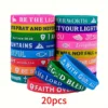 colorful 20 pieces of inspirational faith