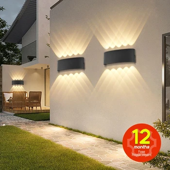 Wall Light Led Indoor Home Decor Exterior Lamp Waterproof Lighting Exterior Fixture Outdoor Garden LED Interior Apply Wall Lamp