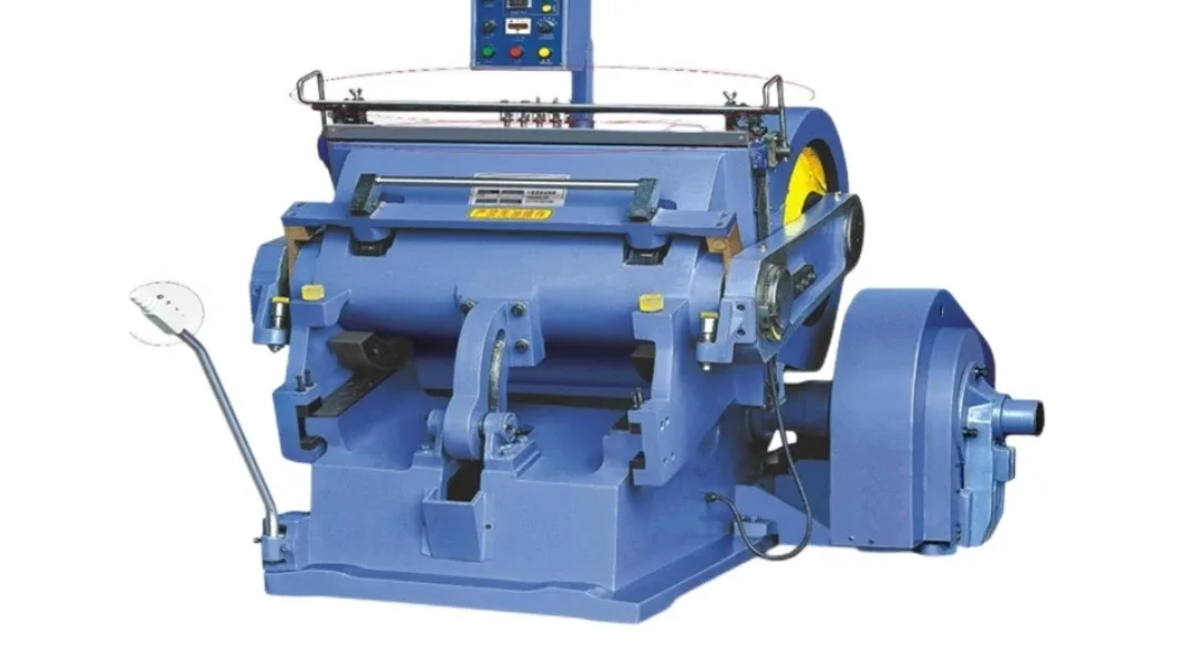 Manual Cardboard Hot Foil Stamping Creasing And Die Cutting Machine