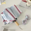 Manual with red and blue stripes