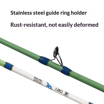 Nearshore Boat Rod Hard Action 110cm Collapsed Length Sea Fishing Bai Guo Zi Small Boat Rod in Stock Wholesale – Hard Lure – view 4