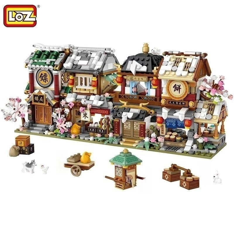 LOZ Chinese Traditional Building DIY Mini Block Toys Kids STEAM Toys