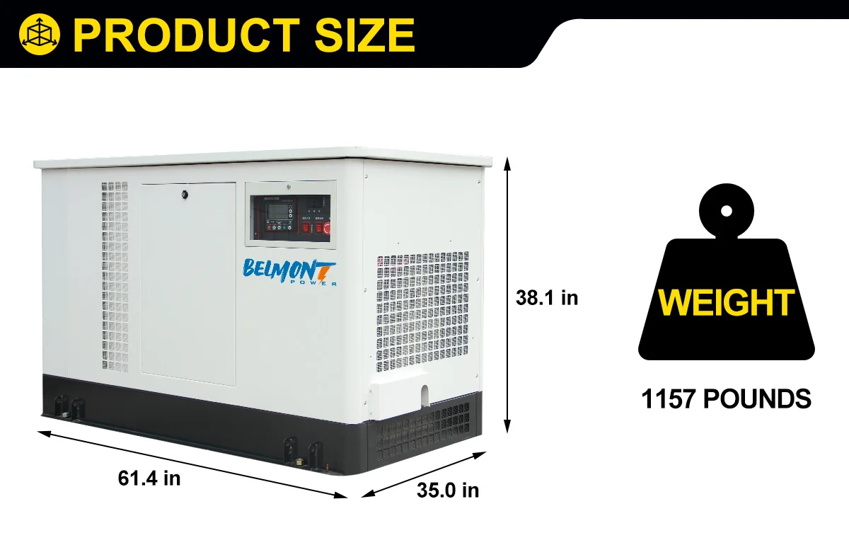 5 5kw 6kw 230v 400v 20kw 22kw 23kw 300kva Powered Inverter Lpg Generator 10kw Electric Home