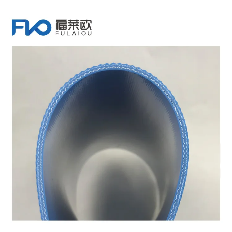 Smooth Surface Assembly Line High Friction Blue Pvc Antistatic Conveyor Belt