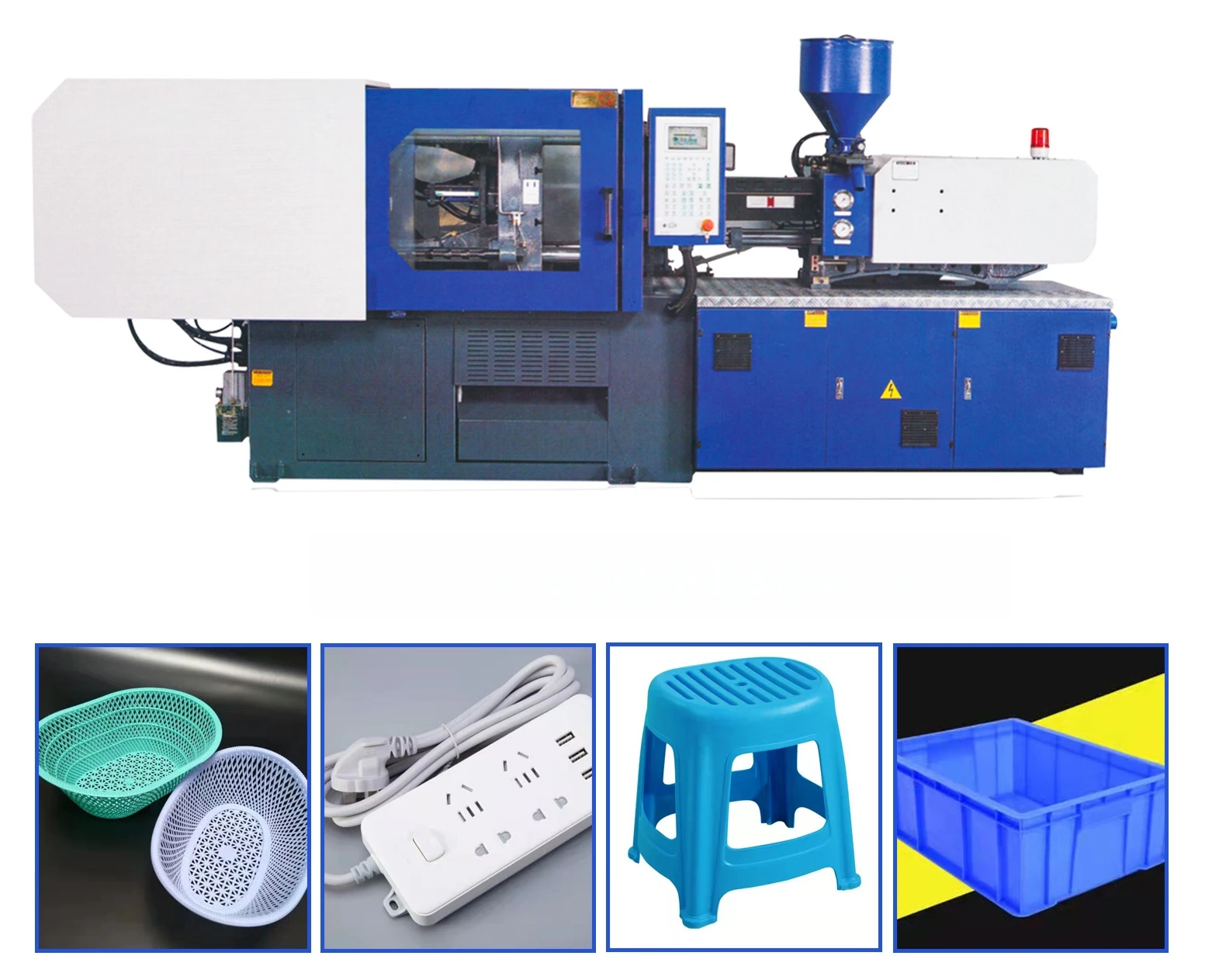 Compact Plastic Injection Molding Machine for Food Container Plastic ...