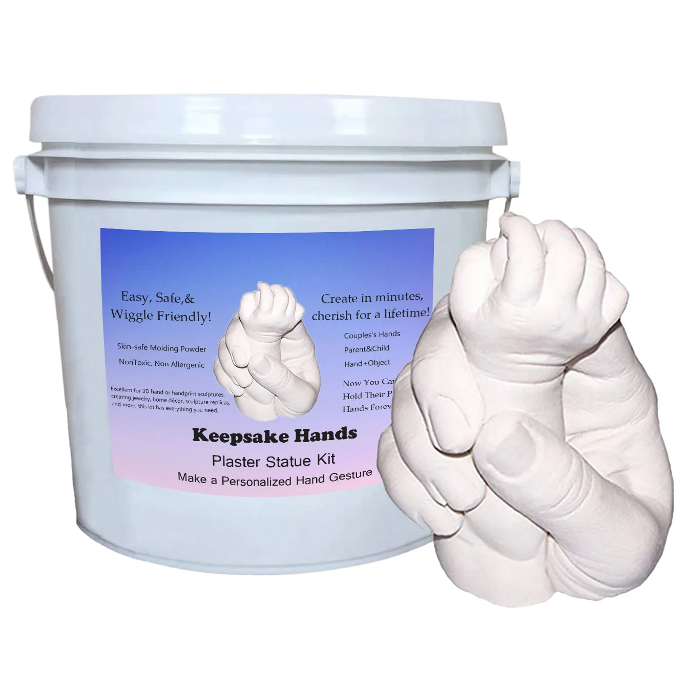 Casting kit hands with Molding Powder& Casting Tools Included,Most Complete Hand Molding Kit Available