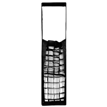 Wholesale Godox 22*90cm Honeycomb Grid Strip Soft Box for Photographic Studio Flash Lighting and S-Type Bracket Profoto Mount detail image