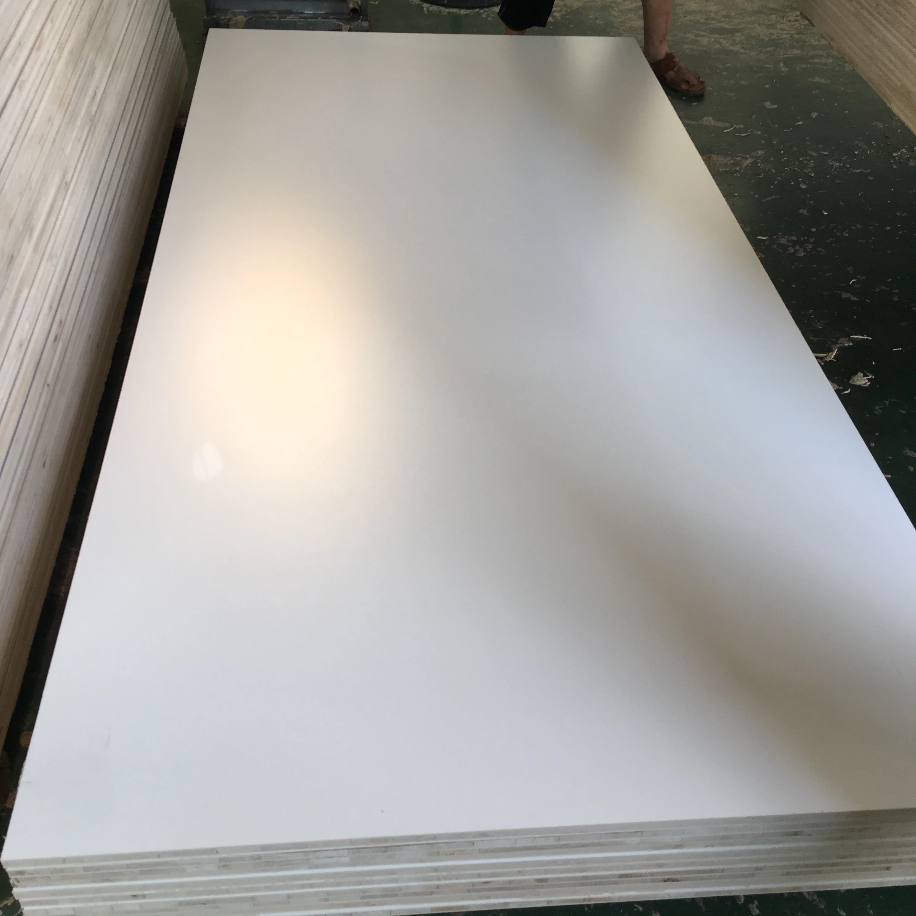 Cheap Commercial Double Faces Melamine Block Board For Furniture - Buy ...