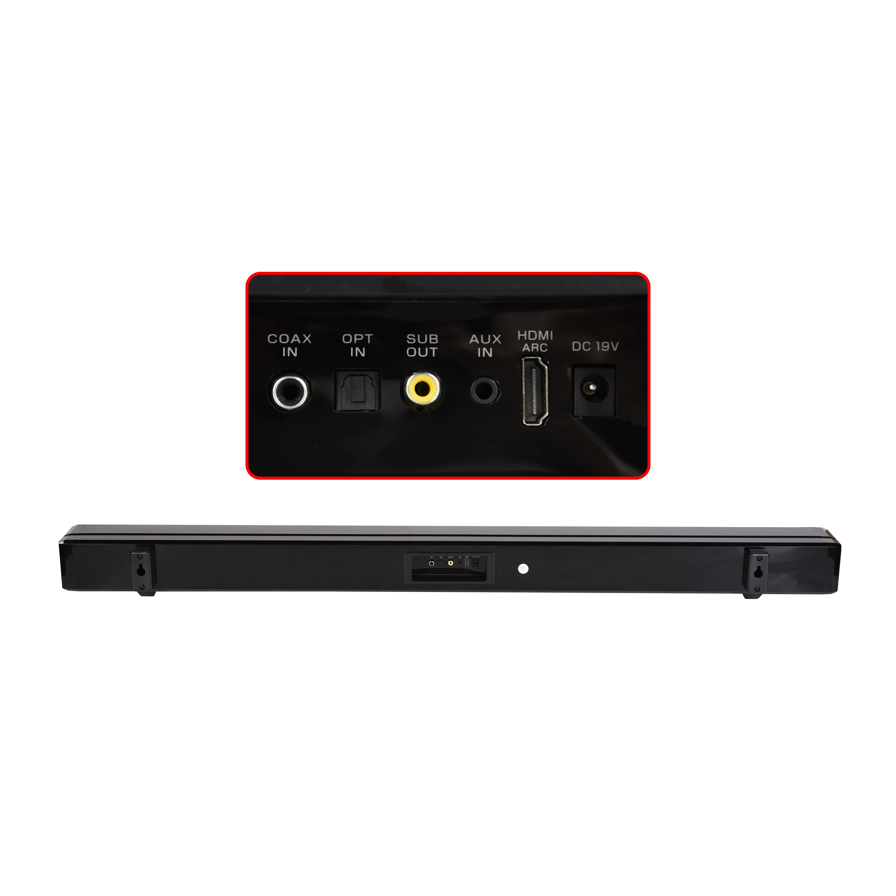 Jerry Power Sound bar Sound System Professional Bluetooth Multimedia Sound Bar Sub Woofer